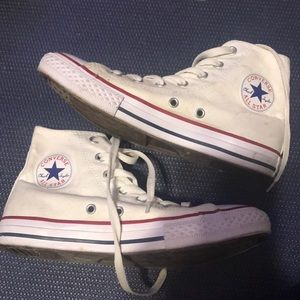 White high top converse